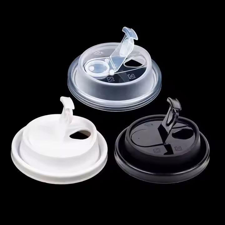Wholesale Factory Price Plastic Leakproof Cup Lid Injection PP Cups for Could Take Away Cover for Pa
