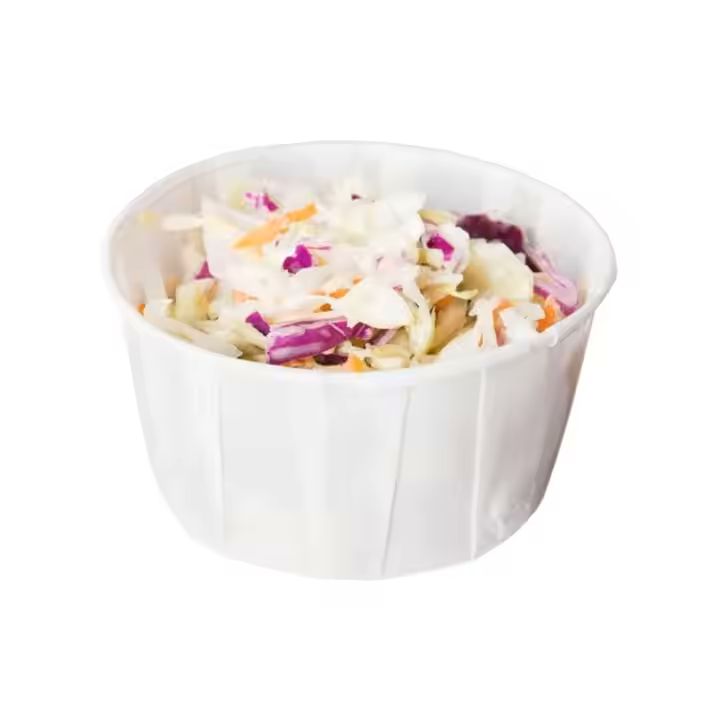 Custom 1oz 2oz 3oz 4oz Biodegradable Disposable Paper Sauce Cup Dessert Small Cake Bagasse Salad