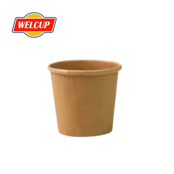 Disposable Paper Sauce Cup 1oz 2oz 3oz Paper Sauce Cup Salad Dressing Cup With Paper Lid